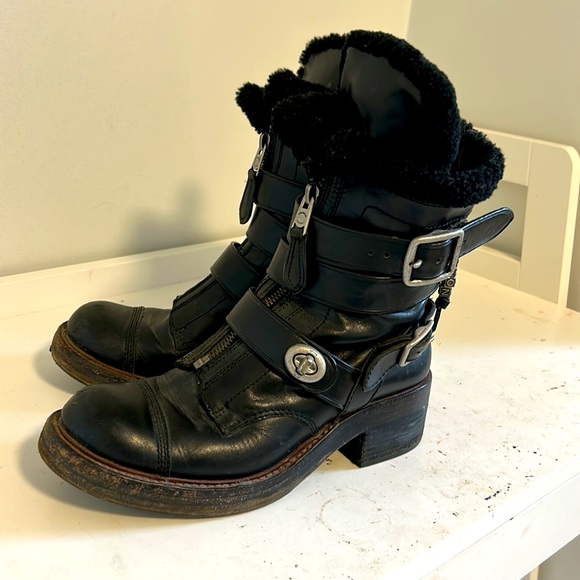 Coach 2015 Moto Boots - Picture 2 of 8